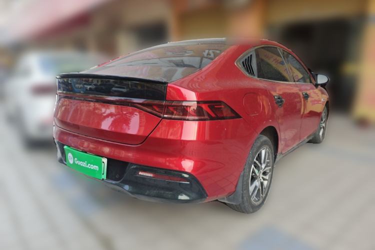 Used BYD Qin PLUS 2021 DM-i 120KM Flagship Model Rear Right 45 Deg