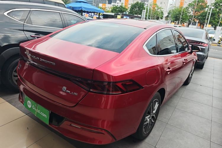 Used BYD Qin PLUS 2021 DM-i 55KM Flagship Model Rear Right 45 Deg