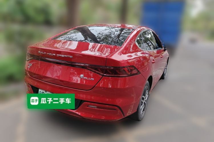 Used BYD Qin PLUS 2021 DM-i 120KM Flagship Model Rear Right 45 Deg