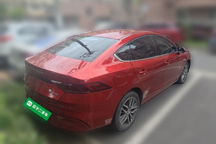 Used BYD Qin PLUS 2021 DM-i 120KM Prestige Model Rear Right 45 Deg