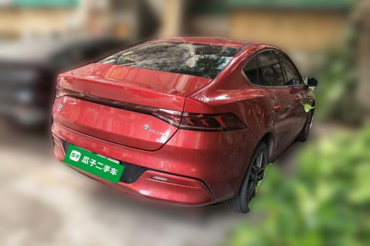Used BYD Qin PLUS 2021 DM-i 120KM Prestige Model Rear Right 45 Deg