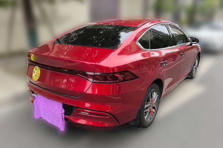 Used BYD Qin PLUS 2021 DM-i 120KM Flagship Model Rear Right 45 Deg