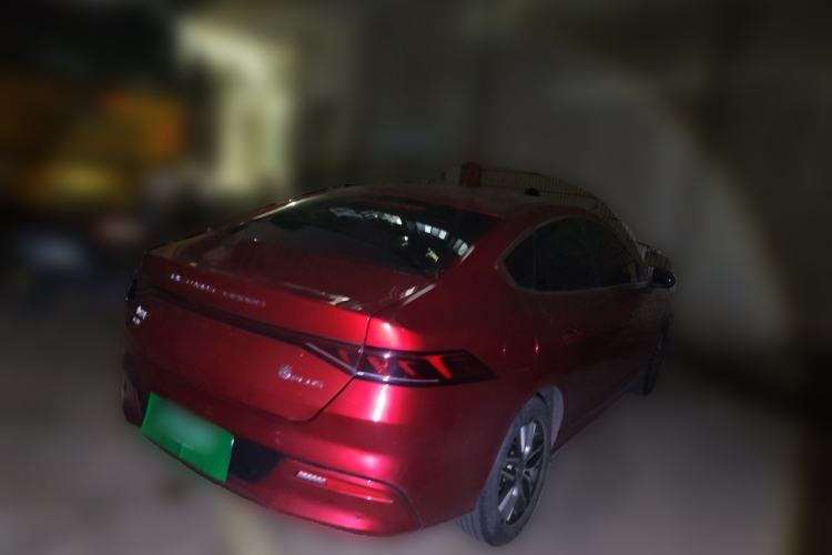 Used BYD Qin PLUS 2021 DM-i 55KM Flagship Model Rear Right 45 Deg