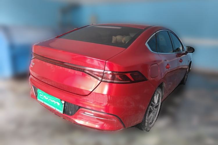 Used BYD Qin PLUS 2021 DM-i 55KM Flagship Model Rear Right 45 Deg