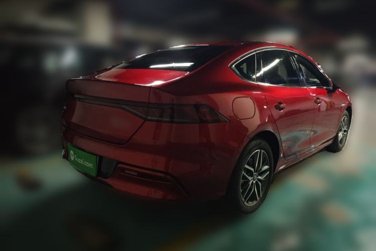 Used BYD Qin PLUS 2021 EV 400KM Luxury Model Rear Right 45 Deg
