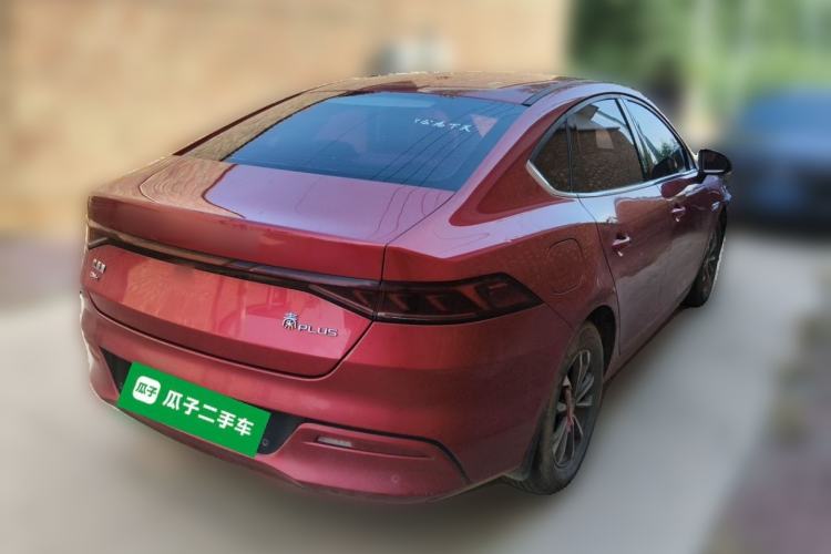 Used BYD Qin PLUS 2021 DM-i 55KM Prestige Model Rear Right 45 Deg