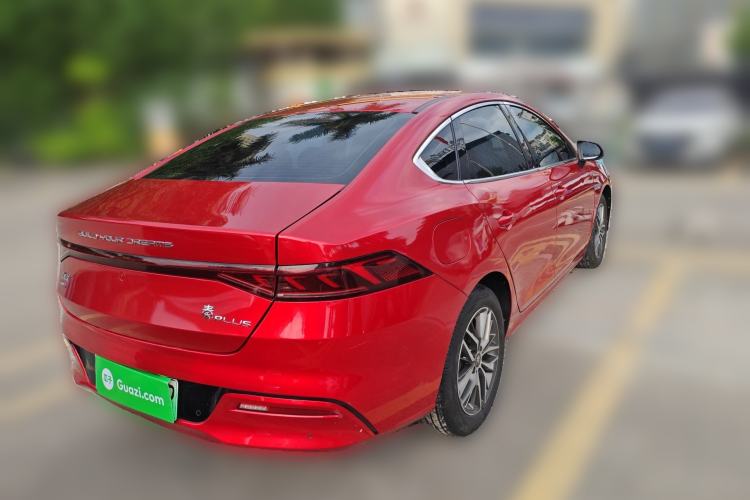 Used BYD Qin PLUS 2021 DM-i 55KM Prestige Model Rear Right 45 Deg