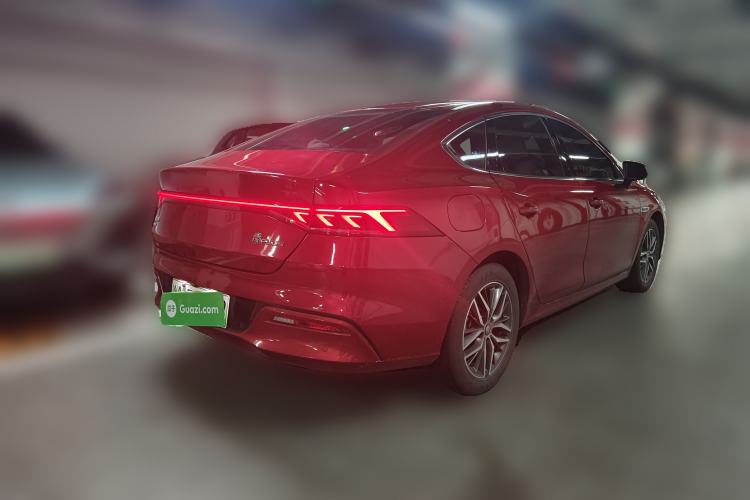 Used BYD Qin PLUS 2021 DM-i 120KM Flagship Model Rear Right 45 Deg
