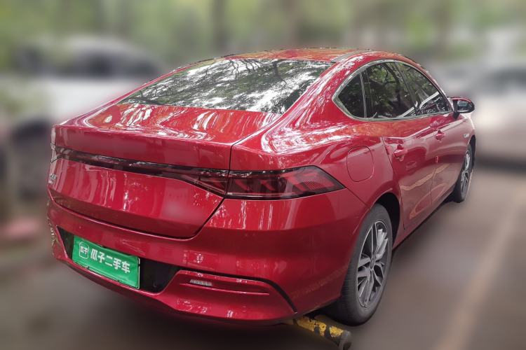Used BYD Qin PLUS 2021 DM-i 120KM Flagship Model Rear Right 45 Deg