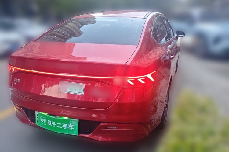 Used BYD Qin PLUS 2021 EV 500KM Premium Model Rear Right 45 Deg
