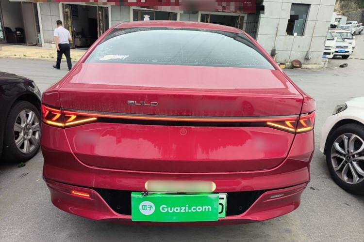 Used BYD Qin PLUS 2021 EV 500KM Luxury Model Rear