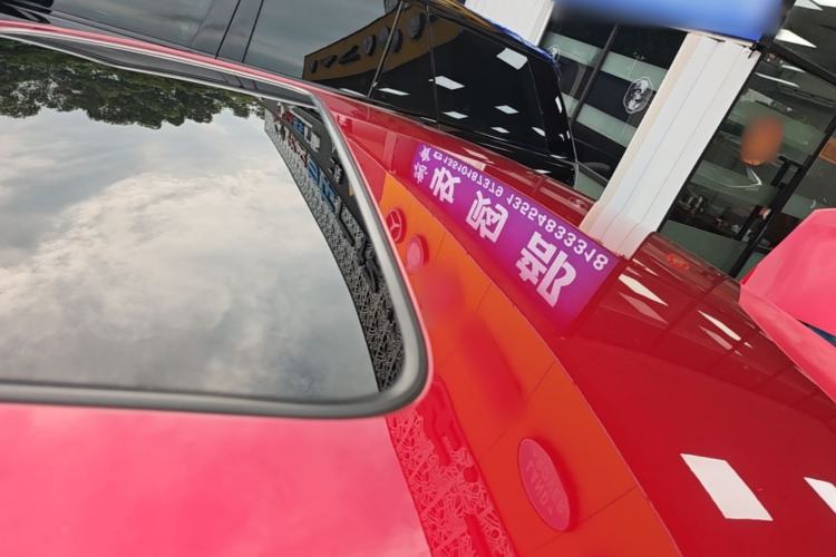 Used BYD Qin PLUS 2021 DM-i 55KM Flagship Model Roof
