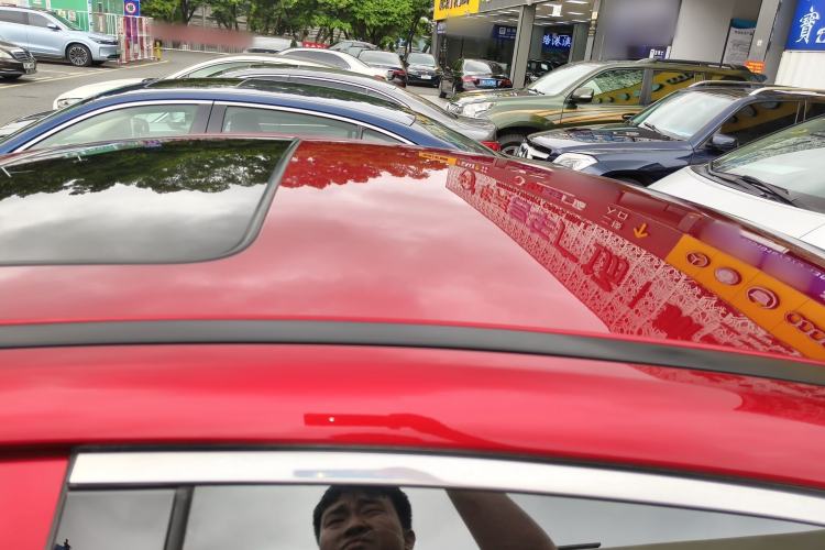 Used BYD Qin PLUS 2021 DM-i 55KM Flagship Model Roof