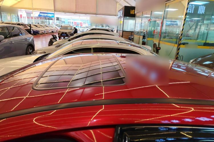 Used BYD Qin PLUS 2021 DM-i 55KM Flagship Model Roof