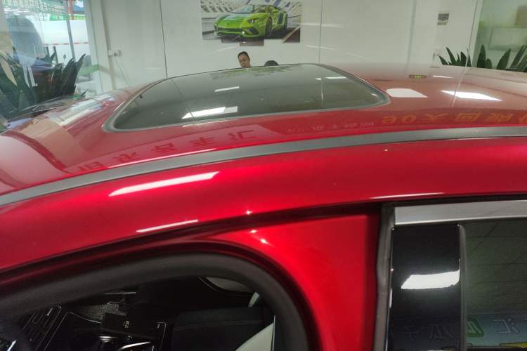 Used BYD Qin PLUS 2021 DM-i 55KM Flagship Model Roof