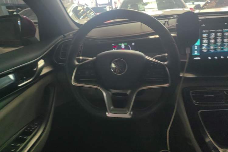 Used BYD Qin PLUS 2021 EV 500KM Luxury Model Steering Wheel