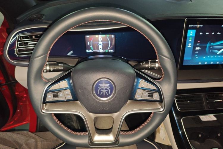Used BYD Qin PLUS 2021 EV 400KM Luxury Model Steering Wheel