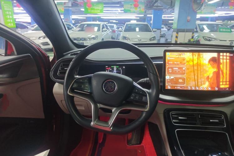 Used BYD Qin PLUS 2021 EV 600KM Flagship Model Steering Wheel