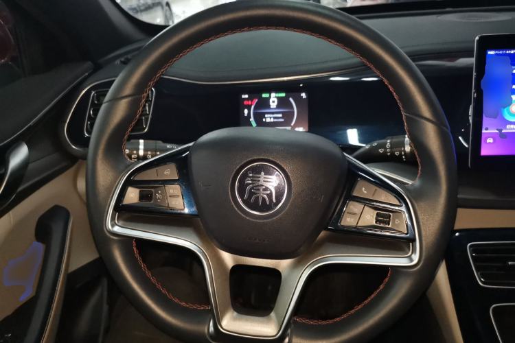 Used BYD Qin PLUS 2021 EV 400KM Luxury Model Steering Wheel