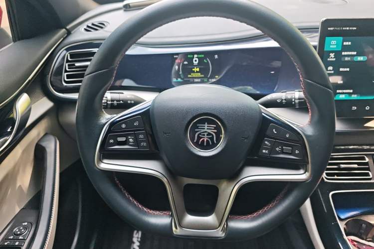Used BYD Qin PLUS 2021 EV 500KM Premium Model Steering Wheel