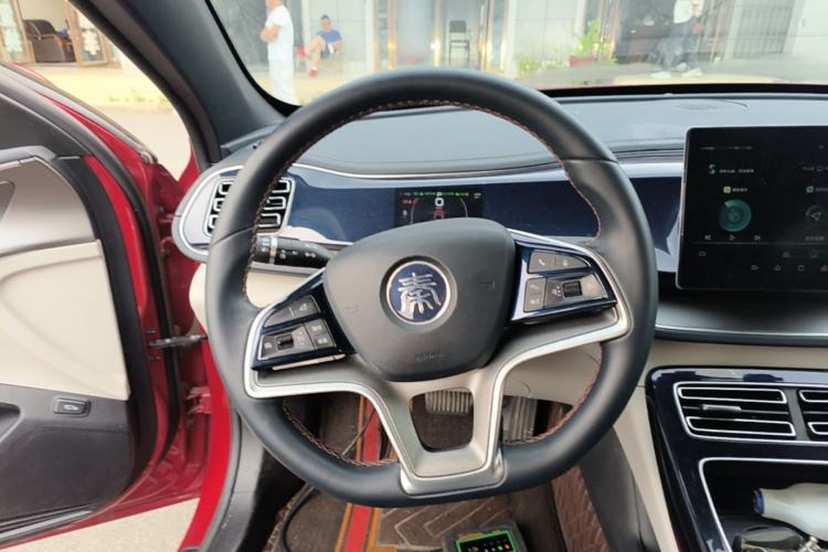 Used BYD Qin PLUS 2021 EV 500KM Luxury Model Steering Wheel
