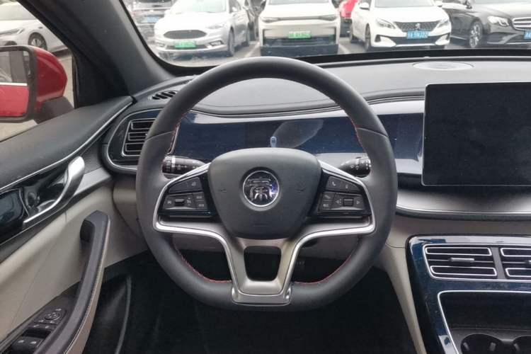 Used BYD Qin PLUS 2021 EV 500KM Luxury Model Steering Wheel