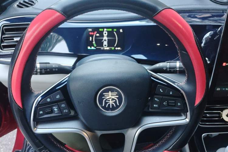 Used BYD Qin PLUS 2021 EV 500KM Premium Model Steering Wheel