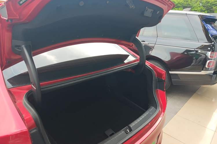 Used BYD Qin PLUS 2021 DM-i 55KM Flagship Model Trunk