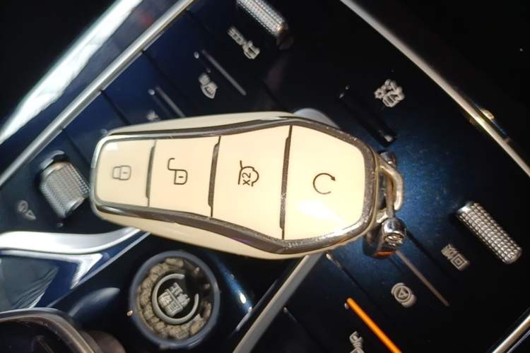 Used BYD Qin PLUS 2021 EV 500KM Premium Model Vehicle Key