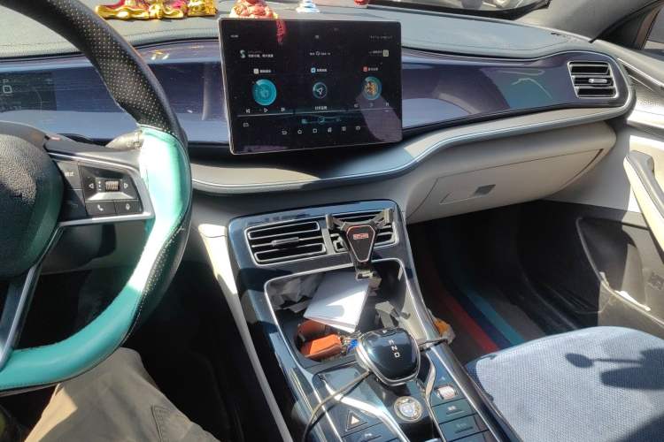 Used BYD Qin PLUS 2021 DM-i 120KM Prestige Model Audio And AC Panel