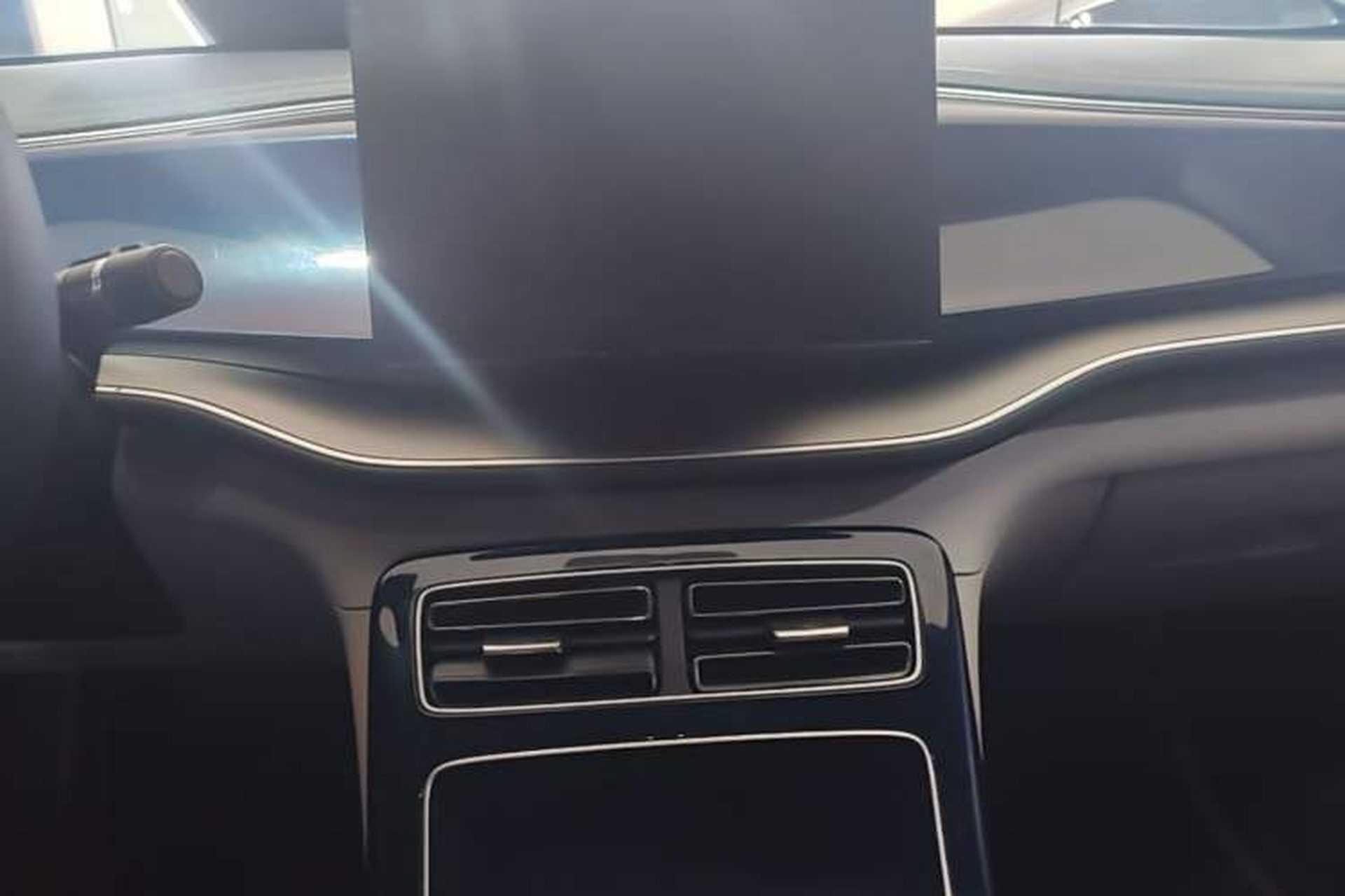 Used BYD Qin PLUS 2021 DM-i 55KM Flagship Model Audio And AC Panel