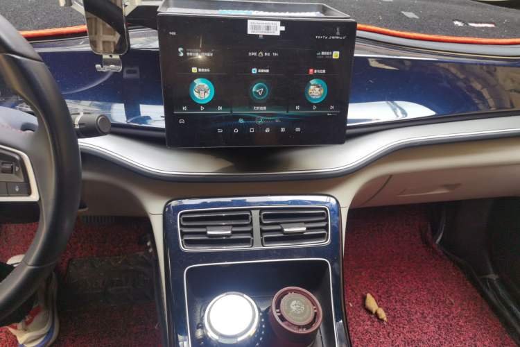 Used BYD Qin PLUS 2021 DM-i 120KM Prestige Model Audio And AC Panel