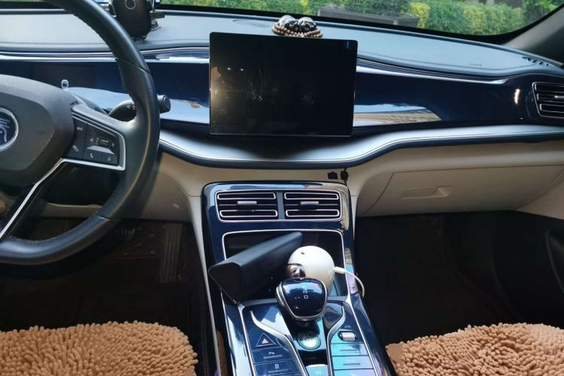 Used BYD Qin PLUS 2021 DM-i 55KM Flagship Model Center Console