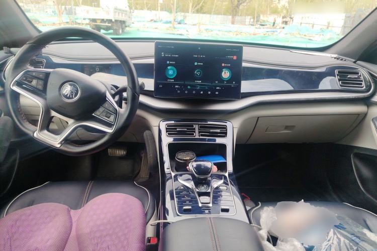 Used BYD Qin PLUS 2021 EV 500KM Premium Model Center Console