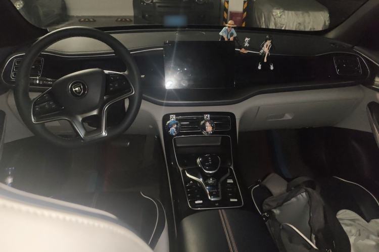 Used BYD Qin PLUS 2021 EV 500KM Luxury Model Center Console