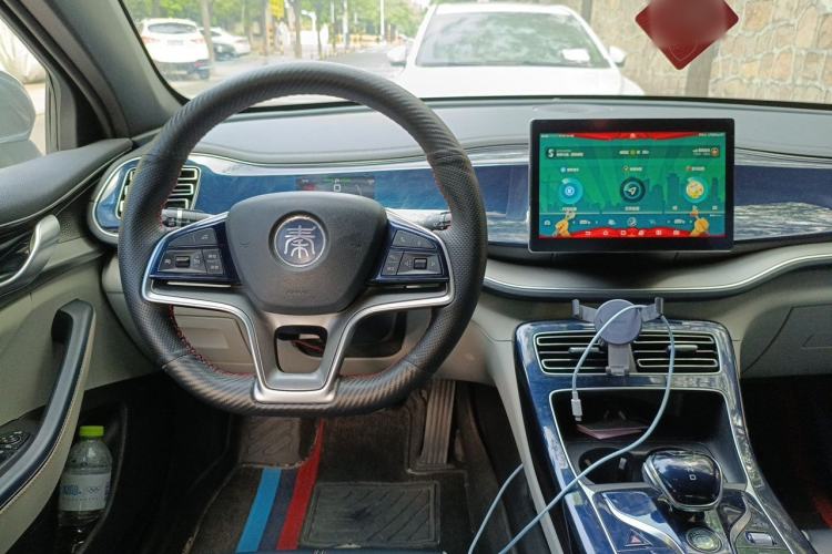 Used BYD Qin PLUS 2021 EV 500KM Premium Model Center Console