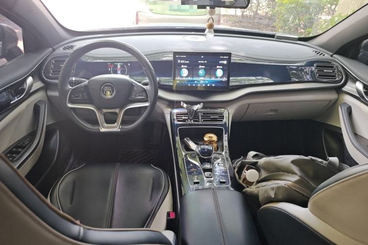 Used BYD Qin PLUS 2021 EV 500KM Luxury Model Center Console