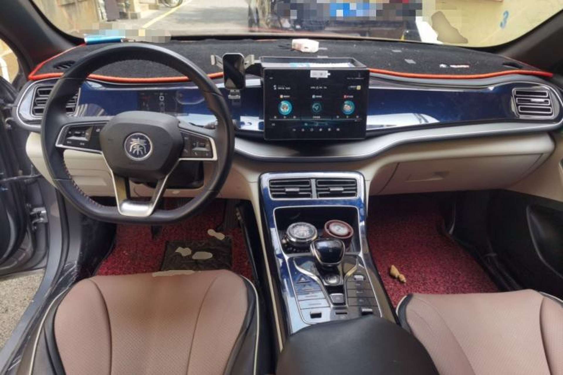 Used BYD Qin PLUS 2021 DM-i 120KM Prestige Model Center Console