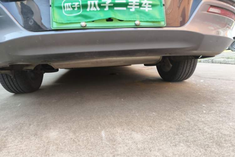 Used BYD Qin PLUS 2021 DM-i 55KM Flagship Model Chassis Rear