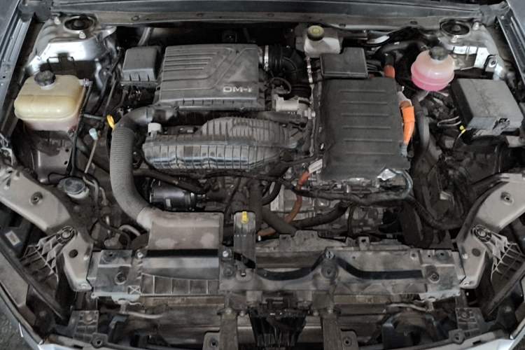 Used BYD Qin PLUS 2021 DM-i 55KM Flagship Model Engine Bay