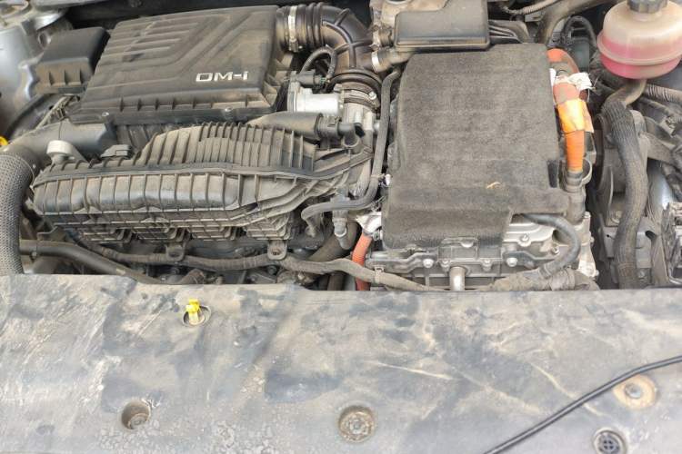 Used BYD Qin PLUS 2021 DM-i 55KM Flagship Model Engine Bay