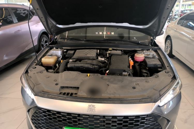 Used BYD Qin PLUS 2021 DM-i 55KM Flagship Model Engine Bay