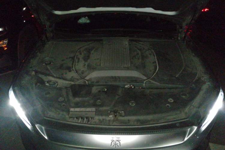 Used BYD Qin PLUS 2021 EV 500KM Premium Model Engine Bay
