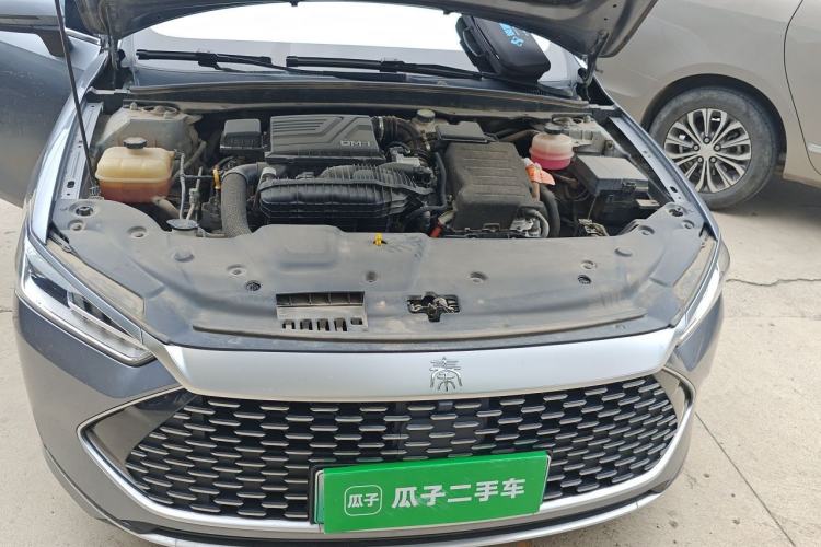 Used BYD Qin PLUS 2021 DM-i 55KM Flagship Model Engine Bay