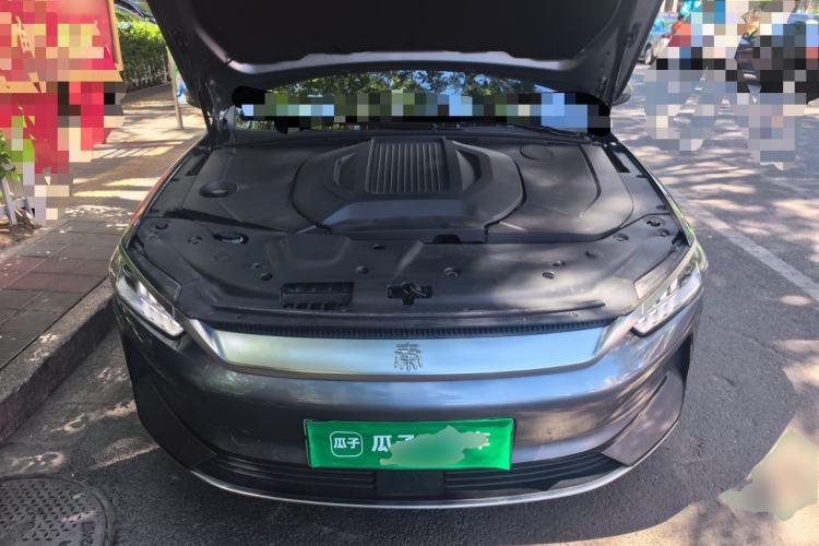 Used BYD Qin PLUS 2021 EV 500KM Luxury Model Engine Bay