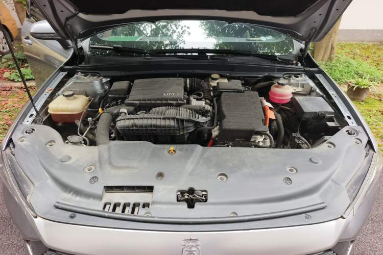 Used BYD Qin PLUS 2021 DM-i 55KM Flagship Model Engine Bay