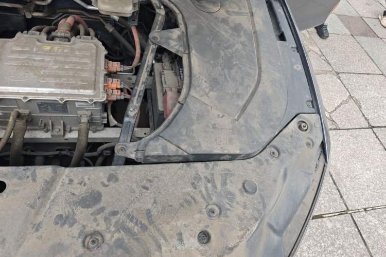 Used BYD Qin PLUS 2021 EV 500KM Luxury Model Engine Bay Left