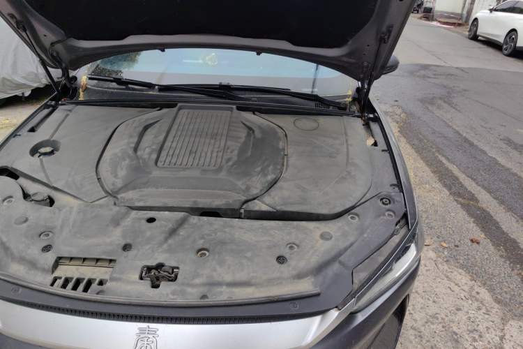 Used BYD Qin PLUS 2021 EV 500KM Luxury Model Engine Bay Left