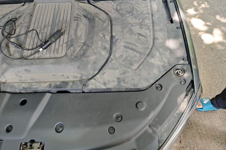 Used BYD Qin PLUS 2021 EV 500KM Luxury Model Engine Bay Left