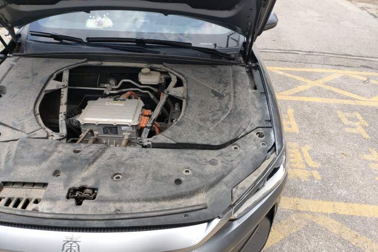 Used BYD Qin PLUS 2021 EV 500KM Luxury Model Engine Bay Left